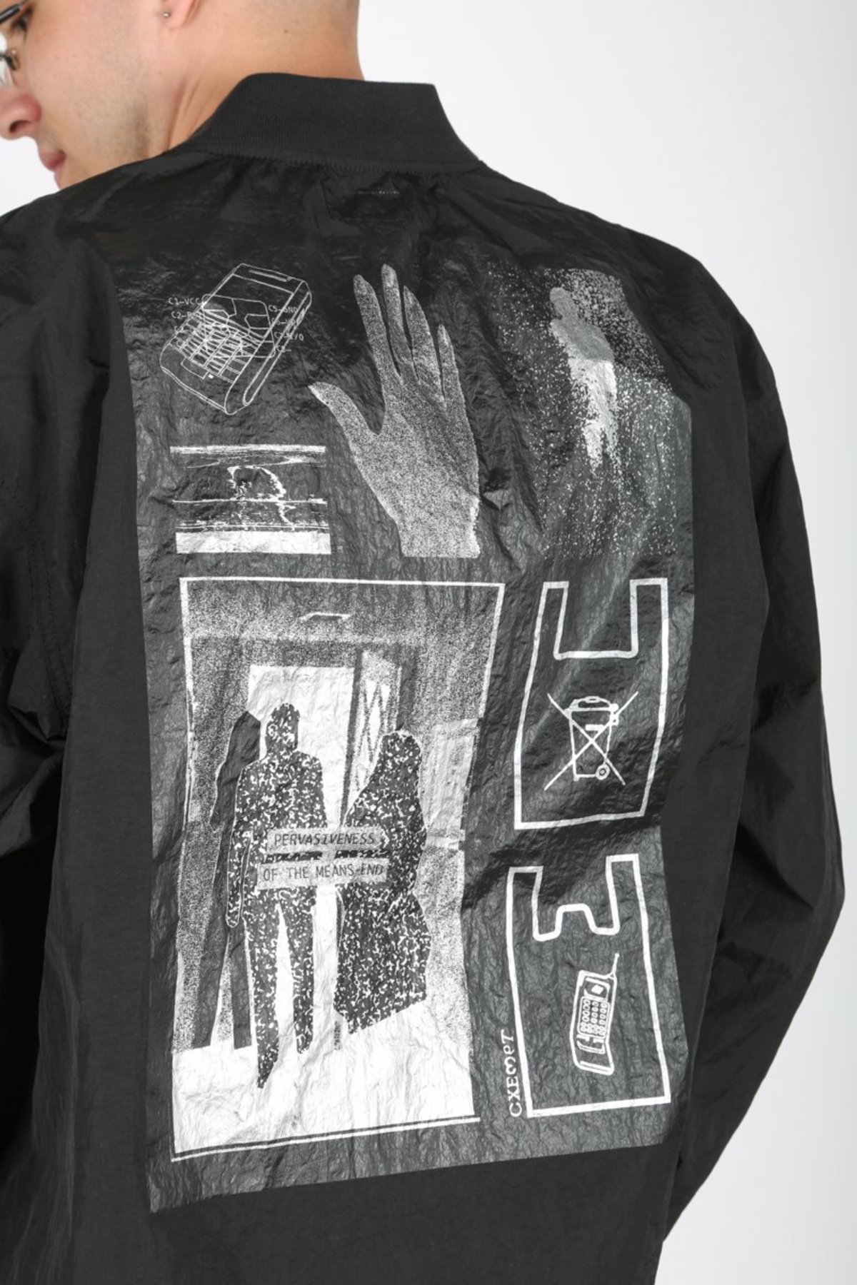 Cav Empt UNAVOIDABLE ZIP JACKET - black | Garmentory