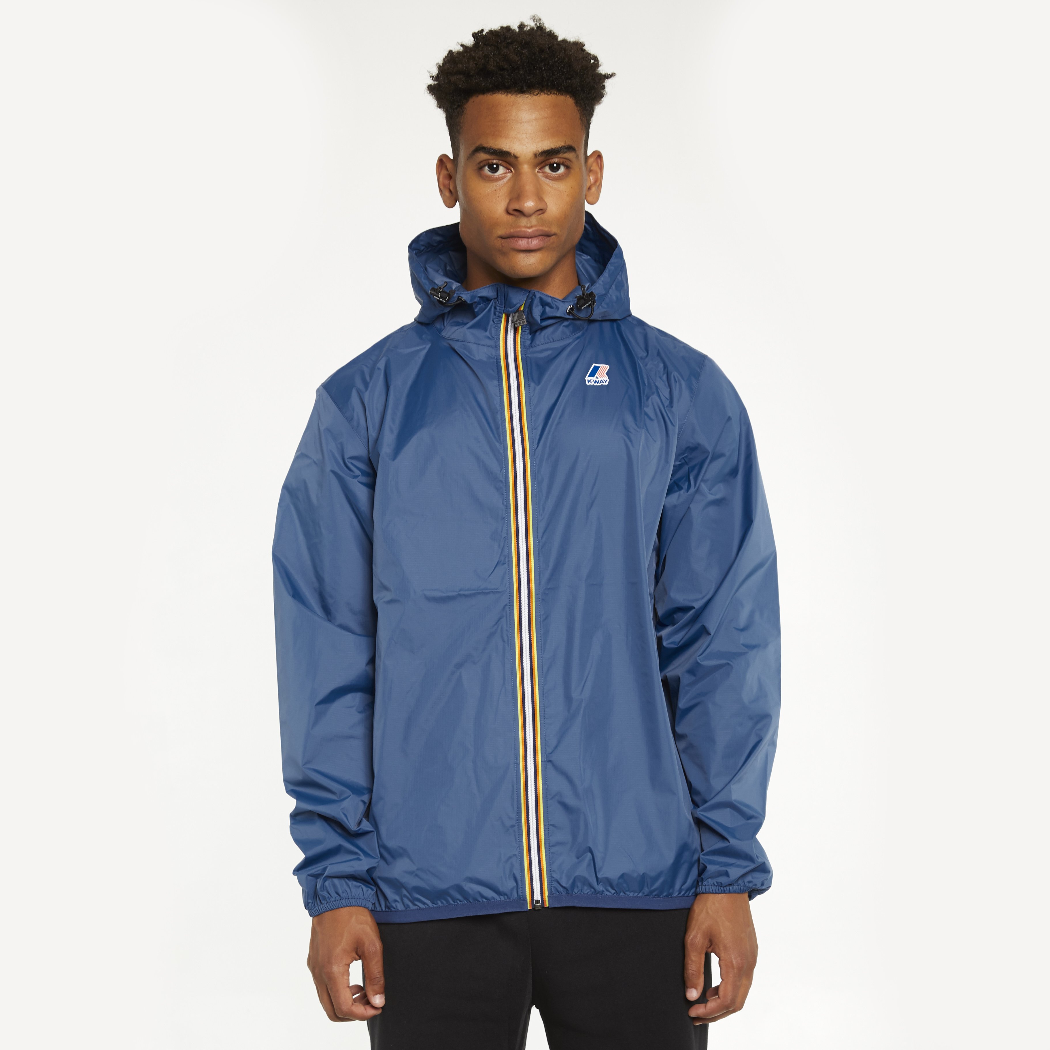 K-Way Le Vrai 3.0 Claude Full Zip Jacket - Blue Deep