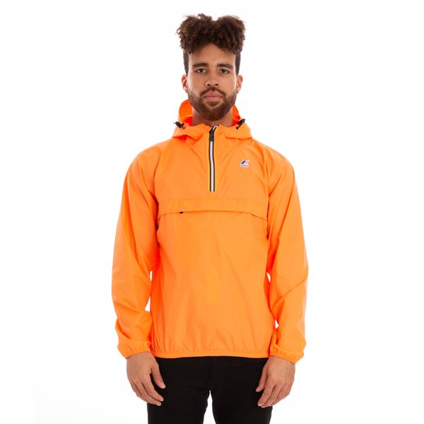 half zip jacket with pouch