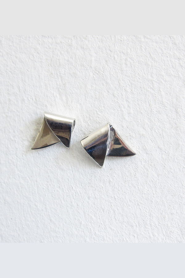 Faeber Studio Aphra studs - silver