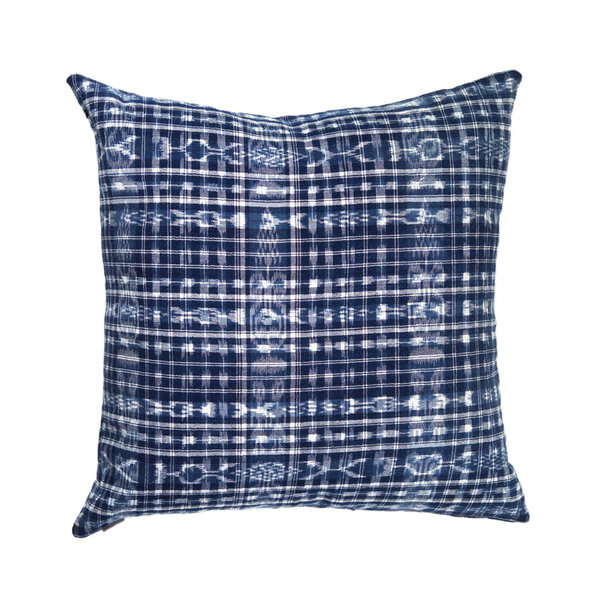 Archive New York Vintage Corte Pillow - Indigo Plaid Archive New York Vintage Corte Pillow - Indigo Plaid