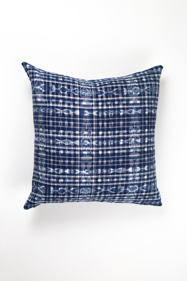 Archive New York Vintage Corte Pillow - Indigo Plaid Archive New York Vintage Corte Pillow - Indigo Plaid
