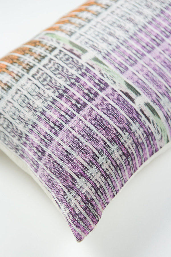 Archive New York Vintage Ikat Pillow - Pink/Orange Multi Archive New York Vintage Ikat Pillow - Pink/Orange Multi
