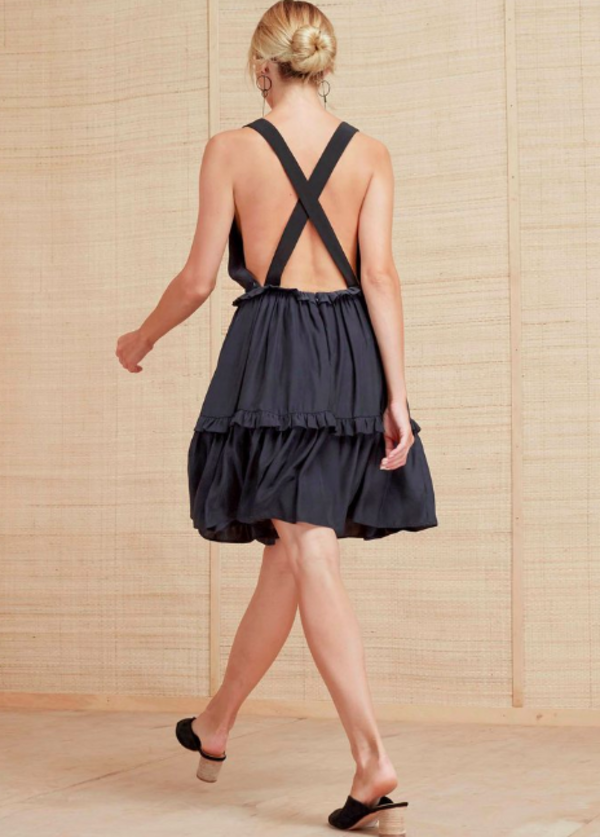MAGALI PASCAL Cady Mini Dress - midnight MAGALI PASCAL Cady Mini Dress - midnight
