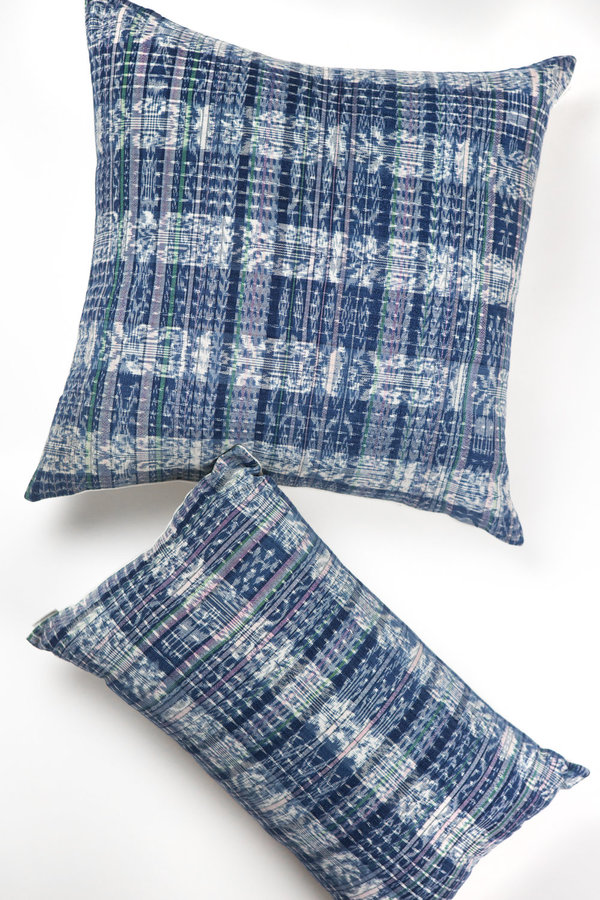 Archive New York Vintage Corte Pillow - Indigo Plaid Archive New York Vintage Corte Pillow - Indigo Plaid