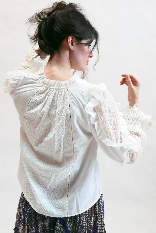 Ulla Johnson Shirley Blouse - Pristine Ulla Johnson Shirley Blouse - Pristine
