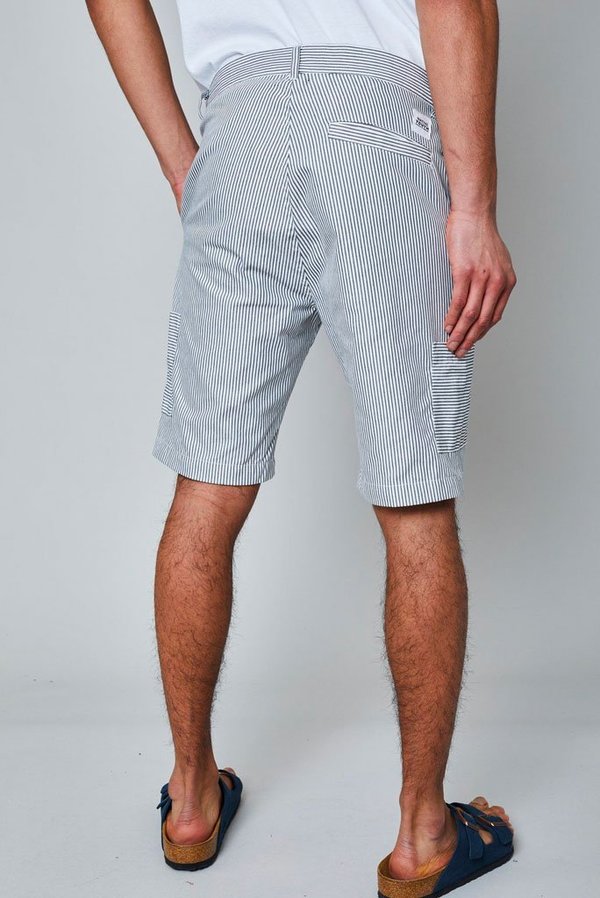 Native Youth Murphy Shorts - grey/white Native Youth Murphy Shorts - grey/white