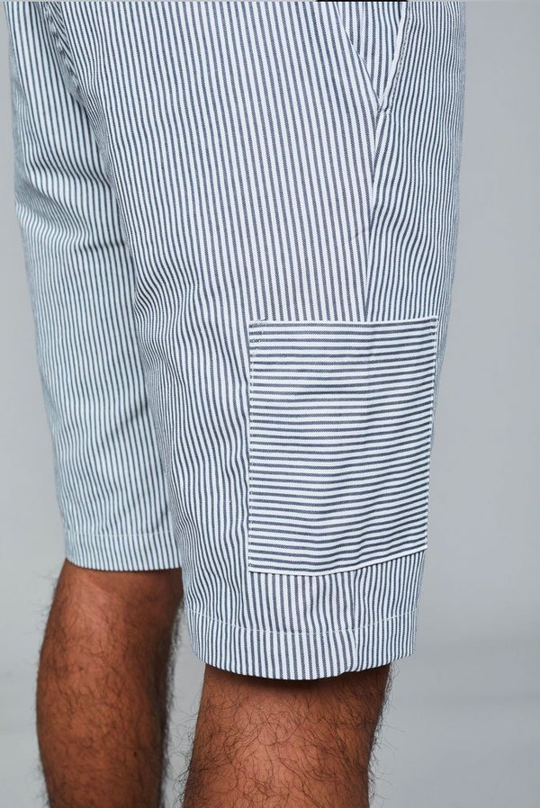 Native Youth Murphy Shorts - grey/white Native Youth Murphy Shorts - grey/white
