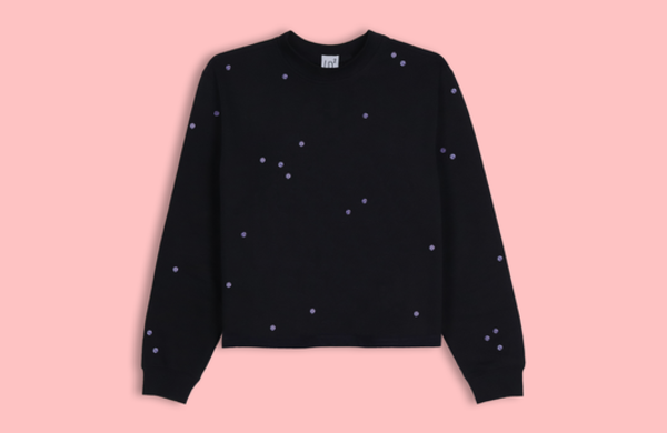 Lb2 Studio Moon Dots Sweater - Black Lb2 Studio Moon Dots Sweater - Black