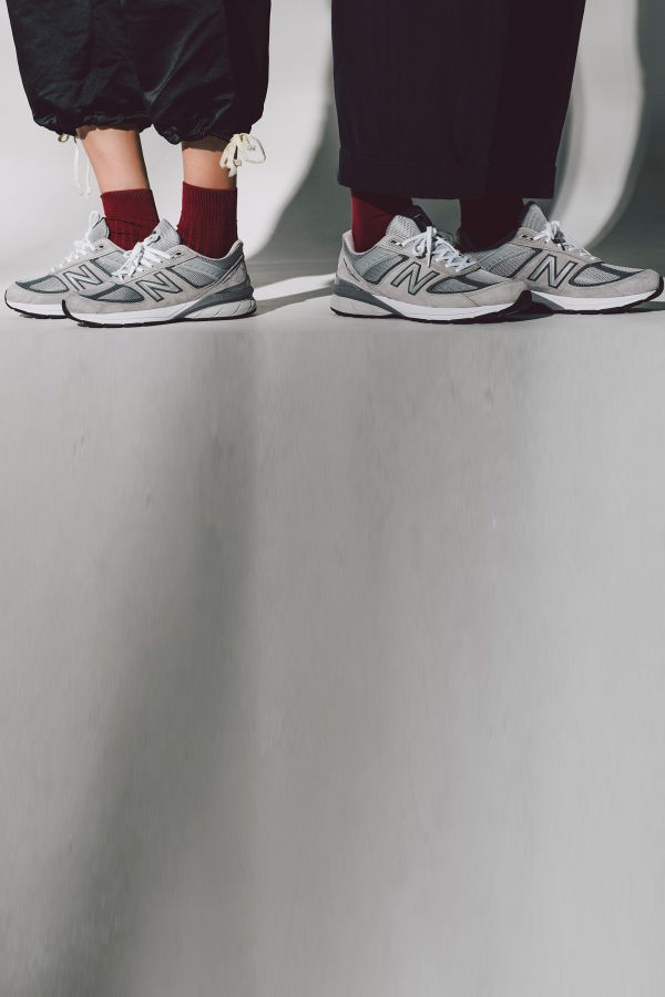 New Balance Womens 990v5 Made in US sneakers - Grey/Castlerock