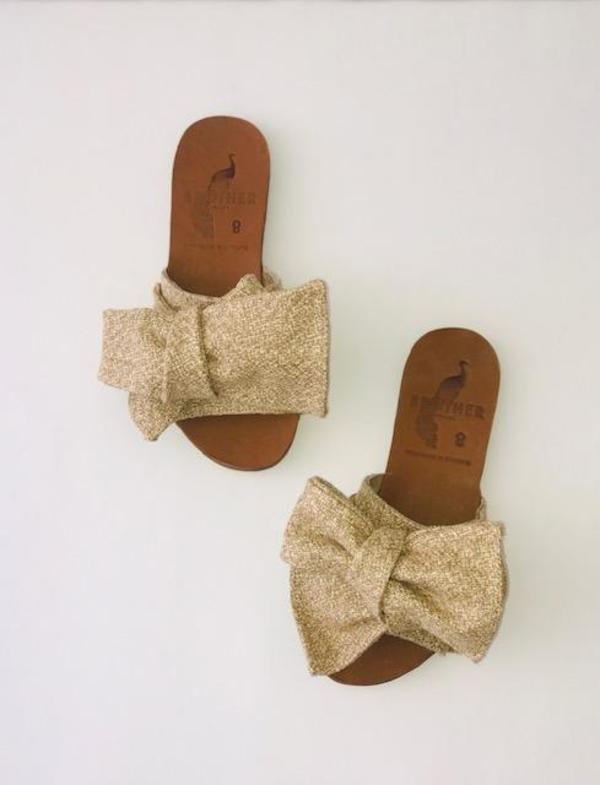 Brother Vellies Burkina Slide - Natural Jute Brother Vellies Burkina Slide - Natural Jute