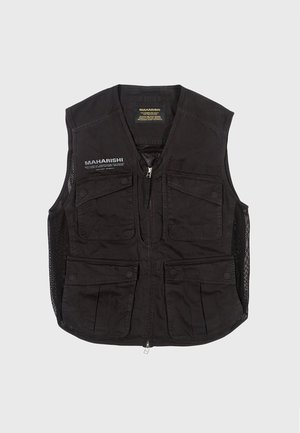 Maharishi Mil Mesh Jungle Vest - Black | Garmentory Maharishi Mil Mesh Jungle Vest - Black | Garmentory