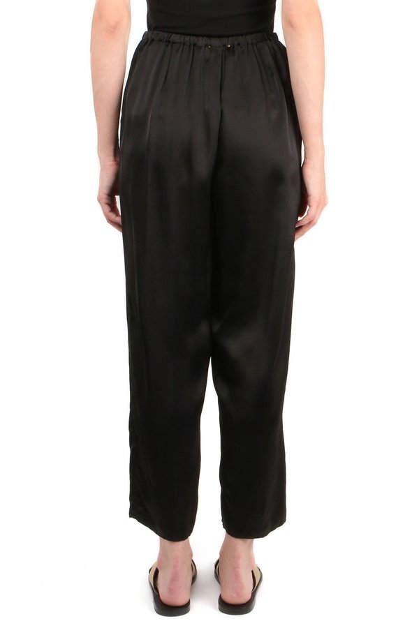 Forte Forte Shaded Satin Pants - Nero Forte Forte Shaded Satin Pants - Nero