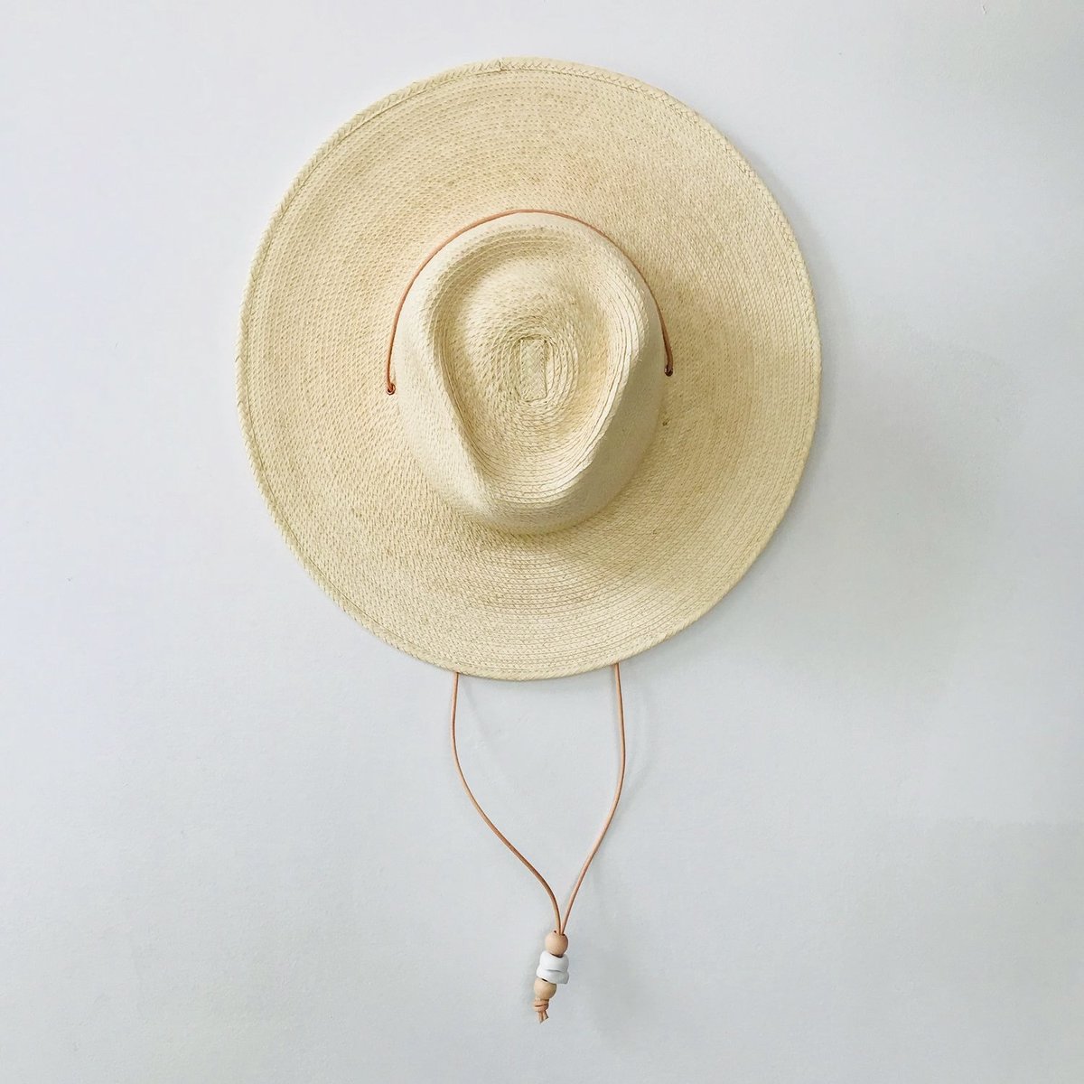 West Perro Desert Sun Hat - Natural Guatemalan Palm - Image 1 of 3