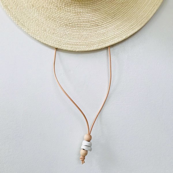 West Perro Desert Sun Hat - Natural Guatemalan Palm