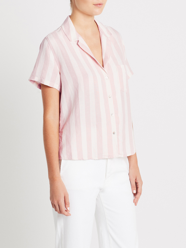Rails Zuma Short Sleeved Shirt - Petal Stripe Rails Zuma Short Sleeved Shirt - Petal Stripe