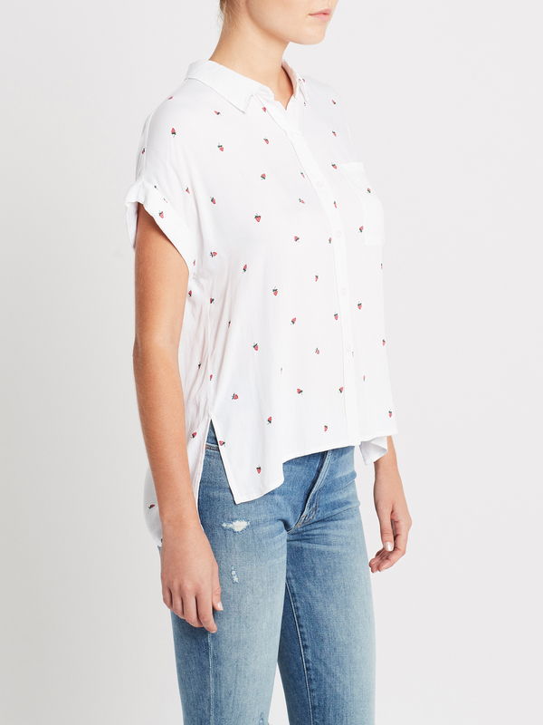 Rails Whitney Short Sleeved Shirt - Strawberry Fields Rails Whitney Short Sleeved Shirt - Strawberry Fields