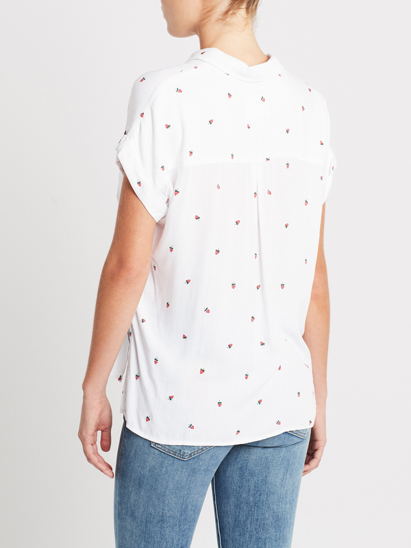 Rails Whitney Short Sleeved Shirt - Strawberry Fields Rails Whitney Short Sleeved Shirt - Strawberry Fields