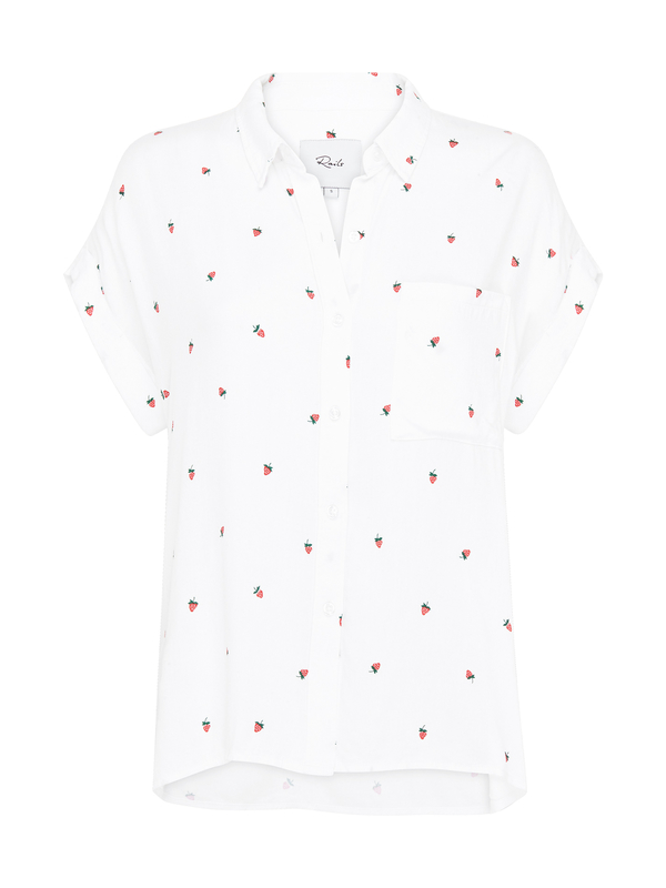 Rails Whitney Short Sleeved Shirt - Strawberry Fields Rails Whitney Short Sleeved Shirt - Strawberry Fields