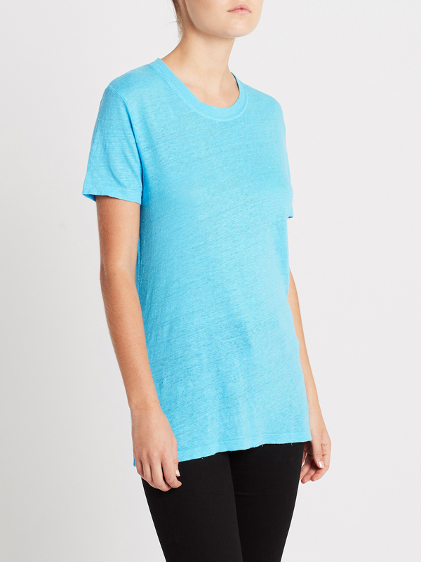 IRO Luciana T-shirt - Azur Blue IRO Luciana T-shirt - Azur Blue