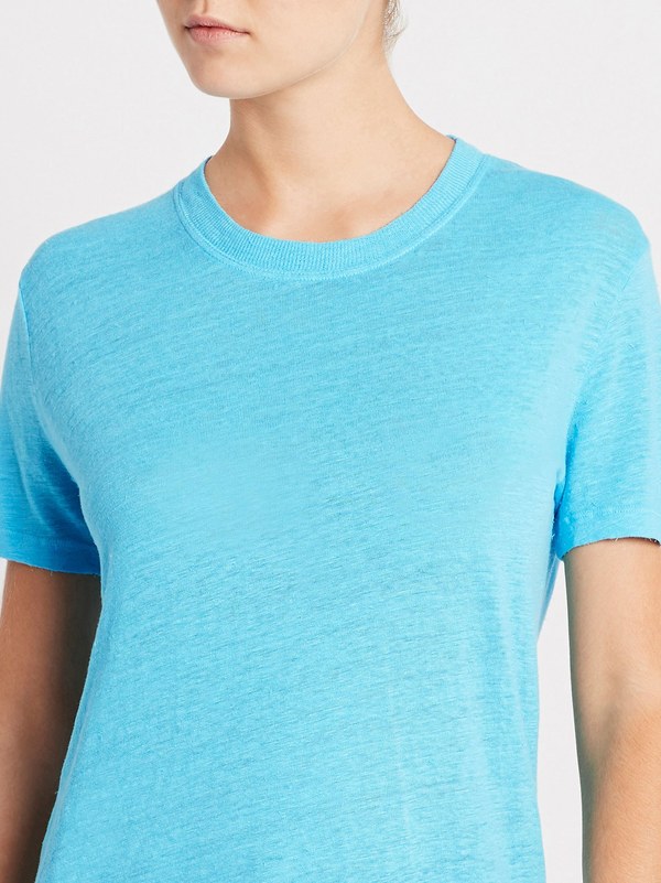IRO Luciana T-shirt - Azur Blue IRO Luciana T-shirt - Azur Blue