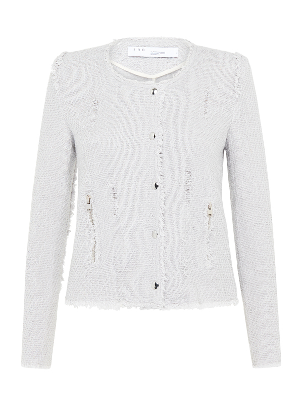 IRO Agnette Jacket - Light Grey IRO Agnette Jacket - Light Grey