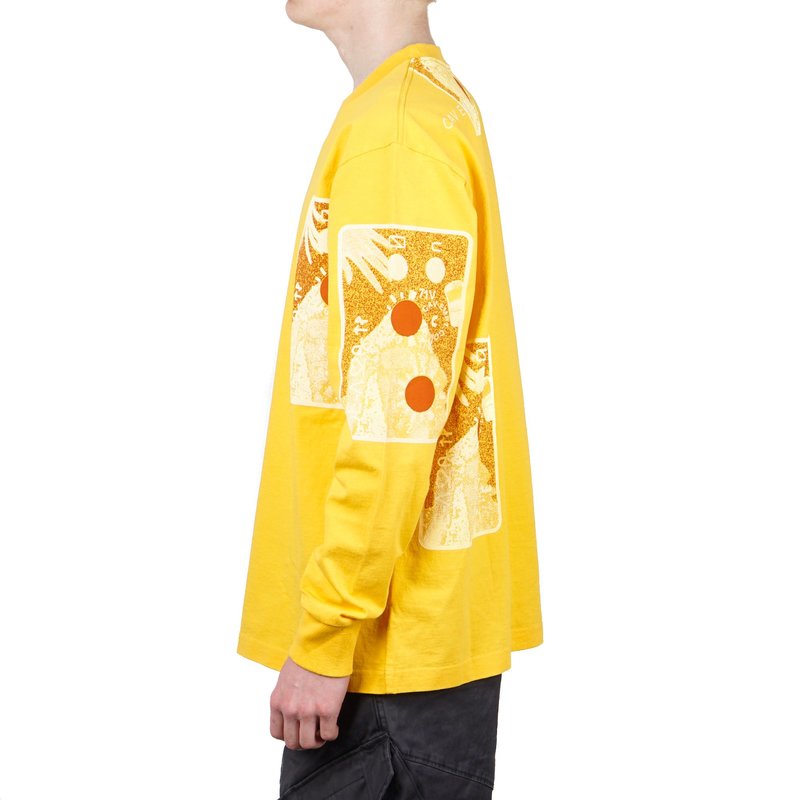 Cav Empt 71v Long Sleeve Tee - Orange | Garmentory