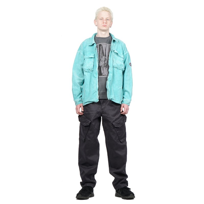 美品 C.E cav empt CW ZIP SHIRT JACKET XL Cav Empt Zip-Up Hoodie - XL