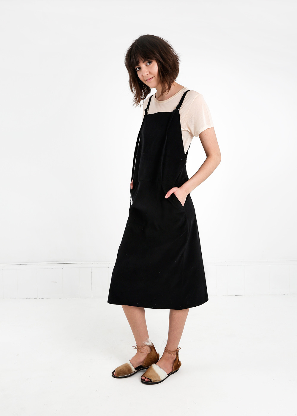 Baserange Fine Corduroy Overall Dress Garmentory