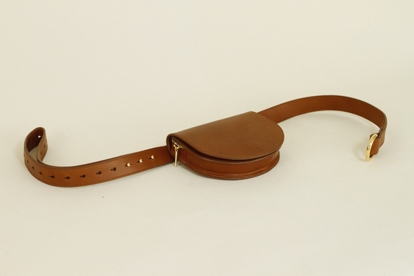 UNISEX ASHYA PALMETTO MINI BELT BAG - TOFFEE UNISEX ASHYA PALMETTO MINI BELT BAG - TOFFEE