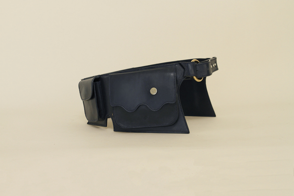 unisex ASHYA CHERAI BELT BAG - LAPIS unisex ASHYA CHERAI BELT BAG - LAPIS