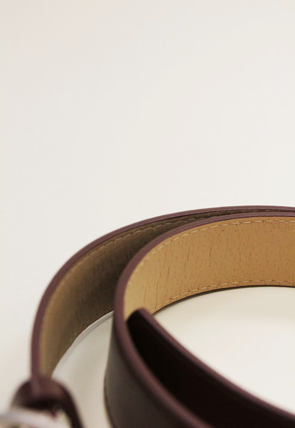 Collection & Co Zoni Circle Ring Belt - Burgundy Collection & Co Zoni Circle Ring Belt - Burgundy
