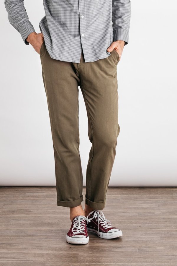 Bridge & Burn Tabor Chino - Olive Bridge & Burn Tabor Chino - Olive