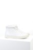 Sydney Brown High Sneaker - White - Thumbnail 4
