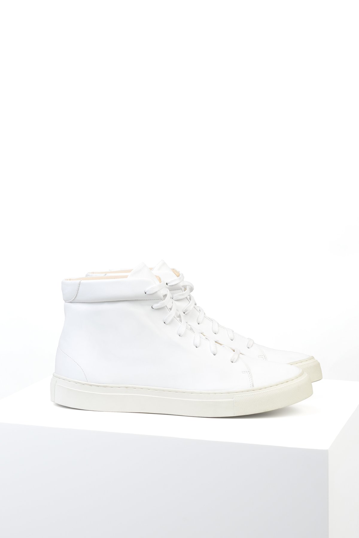 Sydney Brown High Sneaker - White - Image 4 of 4