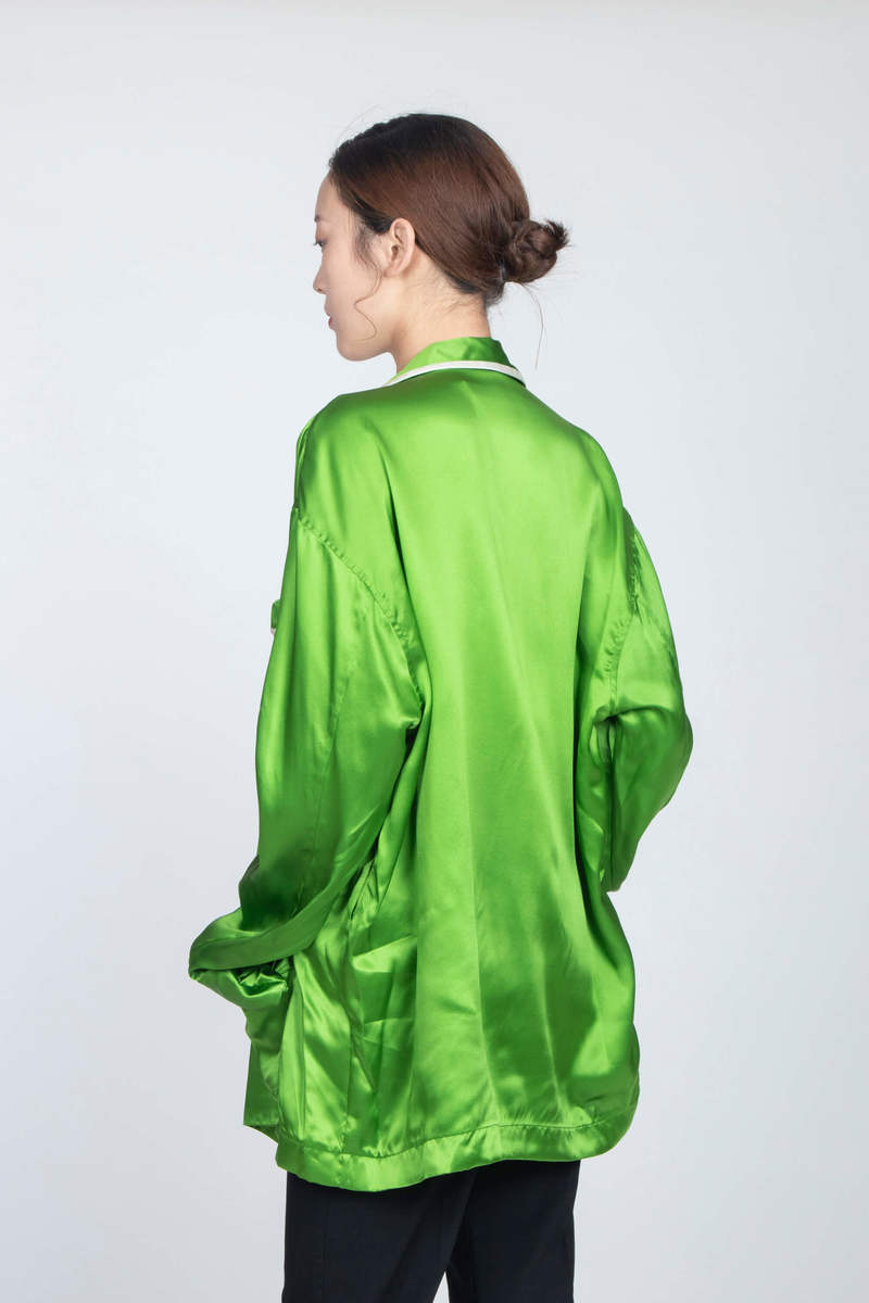 【正規店出品】HAIDER ACKERMANN SHIRT MERCURE GREEN HAIDER ACKERMANN SHIRT MERCURE GREEN | 50%OFF SALE