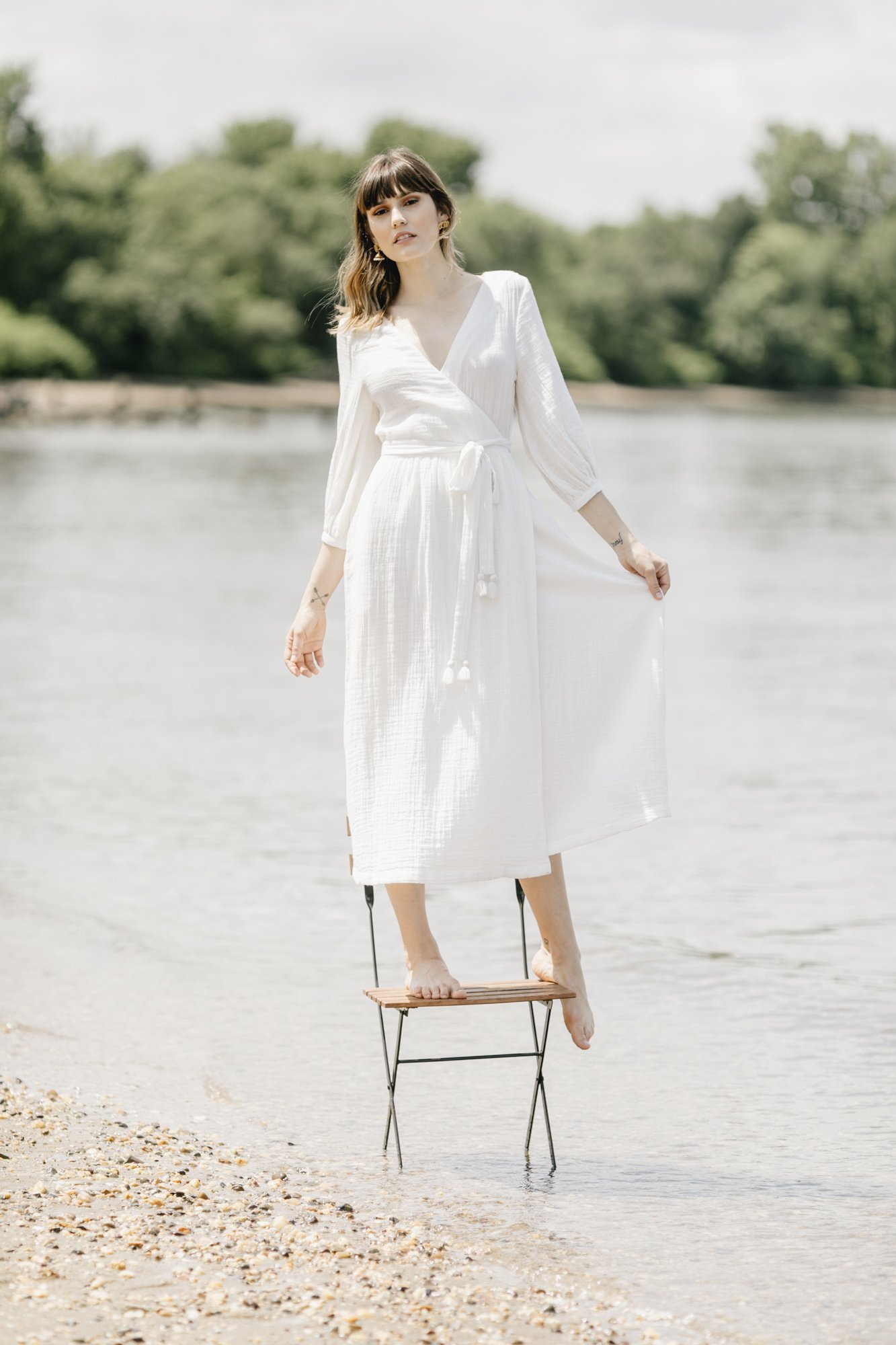 linen wrap dress sewing pattern Wildwood Wrap Dress Curvy Fit Sewing Pattern (PDF) – Sew House Seven