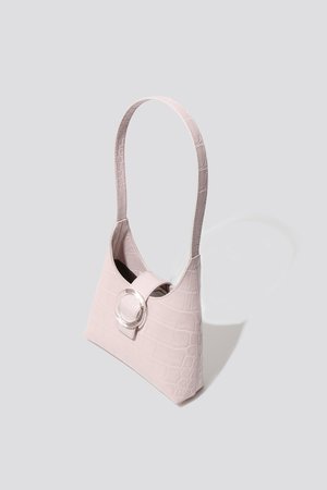 IMAGO-A Croc Lucite Purse - Rose IMAGO-A Croc Lucite Purse - Rose