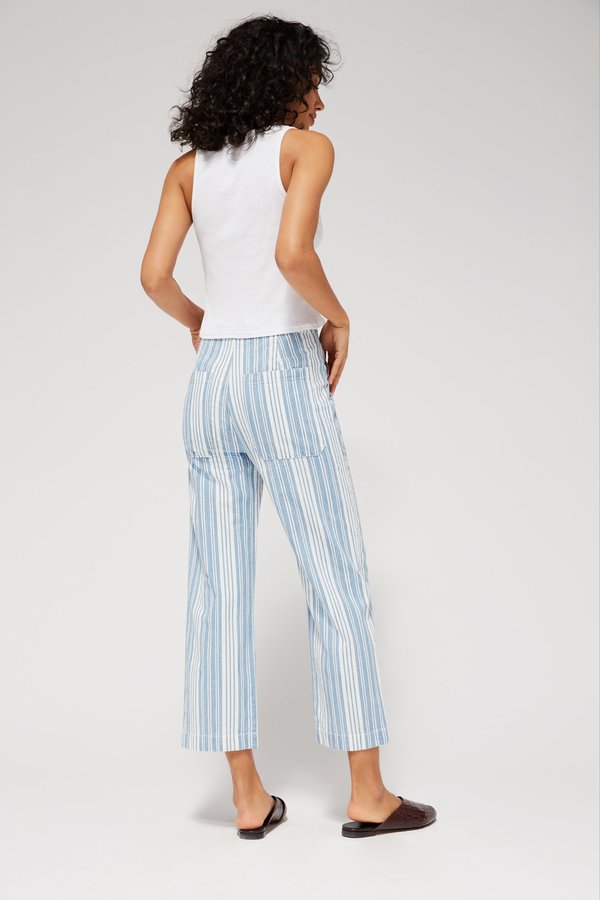 Lacausa Rowan Trousers - Indigo Stripes Lacausa Rowan Trousers - Indigo Stripes