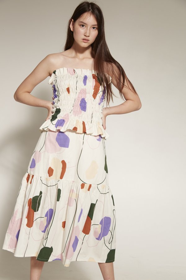 Arc & Bow Aspect Skirt - multi Arc & Bow Aspect Skirt - multi