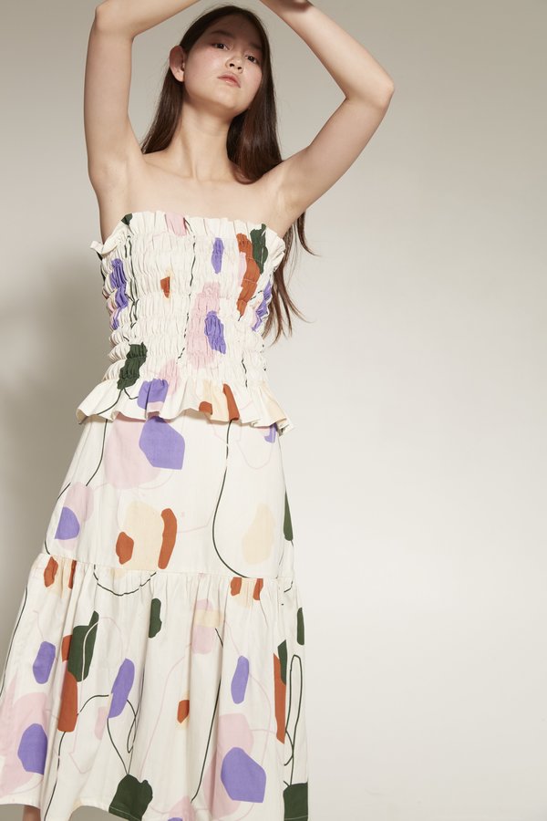 Arc & Bow Aspect Skirt - multi Arc & Bow Aspect Skirt - multi