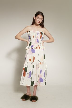 Arc & Bow Aspect Skirt - multi Arc & Bow Aspect Skirt - multi