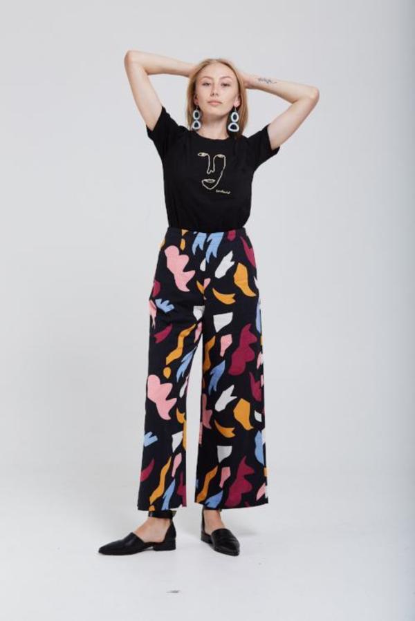 Arc & Bow Balance Trouser - multi Arc & Bow Balance Trouser - multi