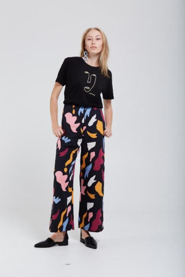 Arc & Bow Balance Trouser - multi Arc & Bow Balance Trouser - multi