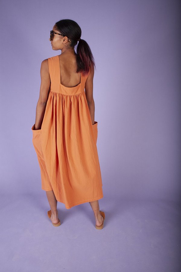 plunging v neck dress 22187