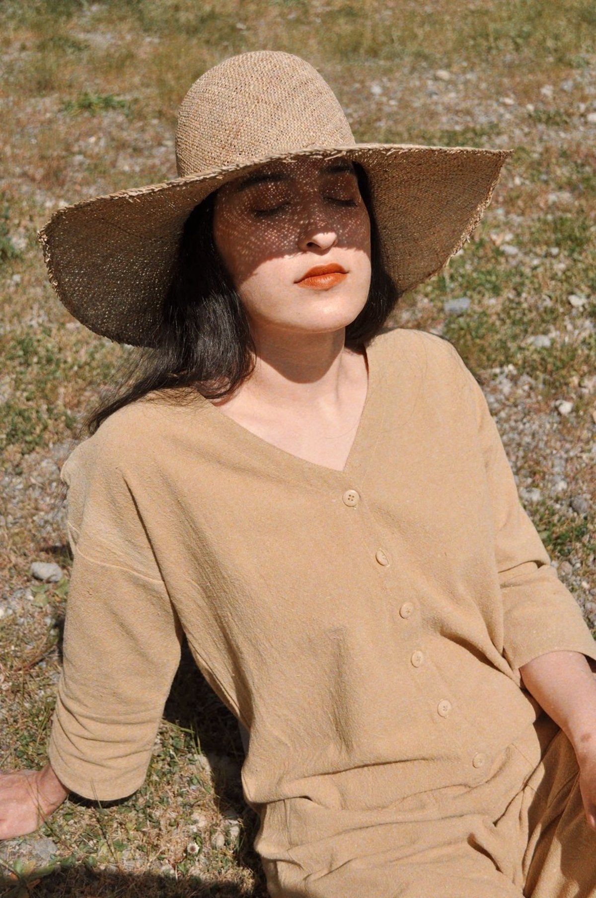 Brookes Boswell Beach Straw Hat - Seagrass | Garmentory display picture 1
