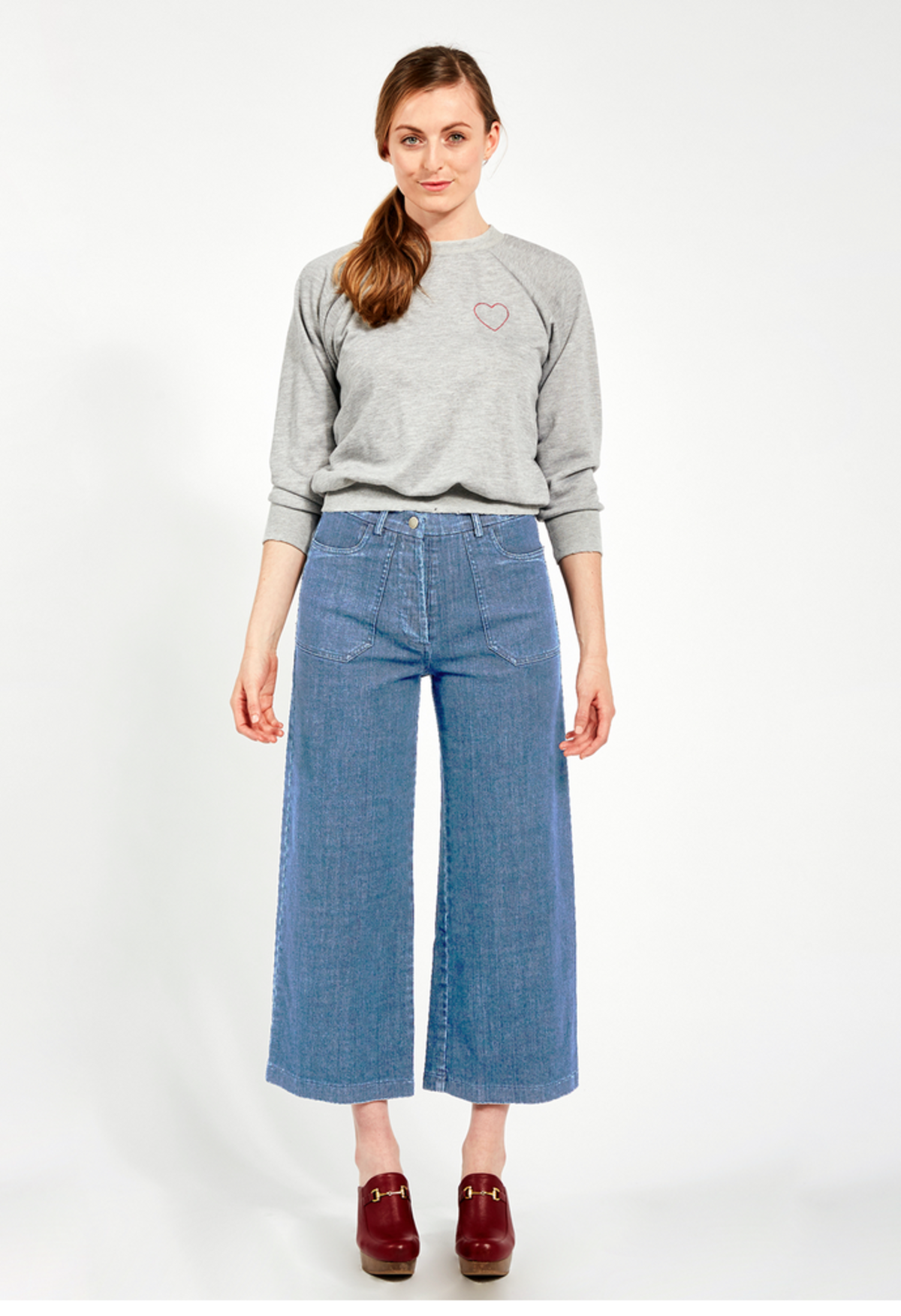 Loup Simone Jeans Bleach Indigo Garmentory