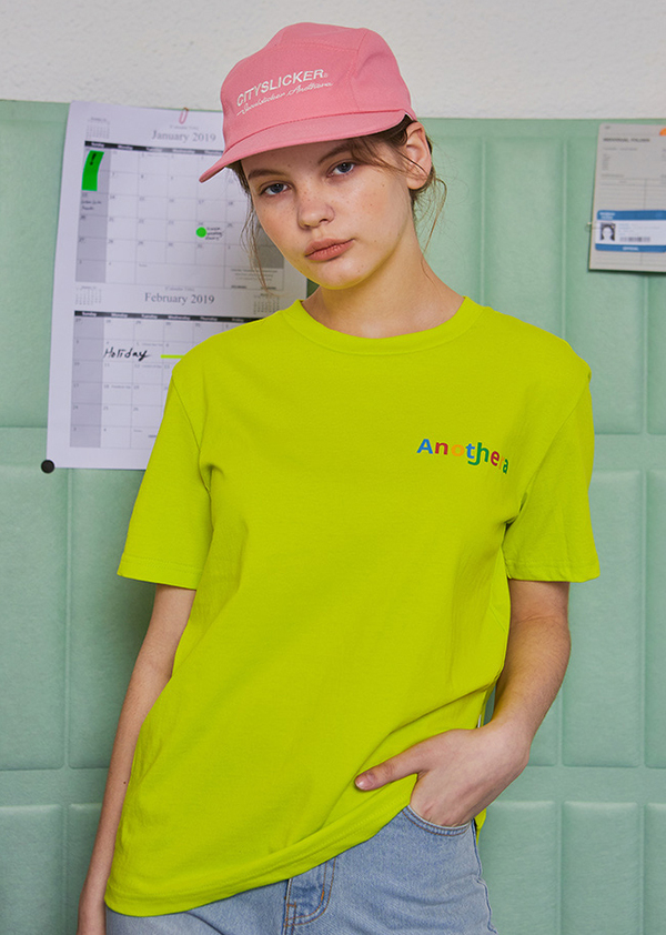 Another A T-shirt - Neon Yellow Another A T-shirt - Neon Yellow