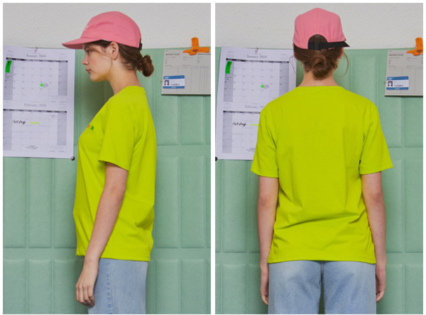 Another A T-shirt - Neon Yellow Another A T-shirt - Neon Yellow