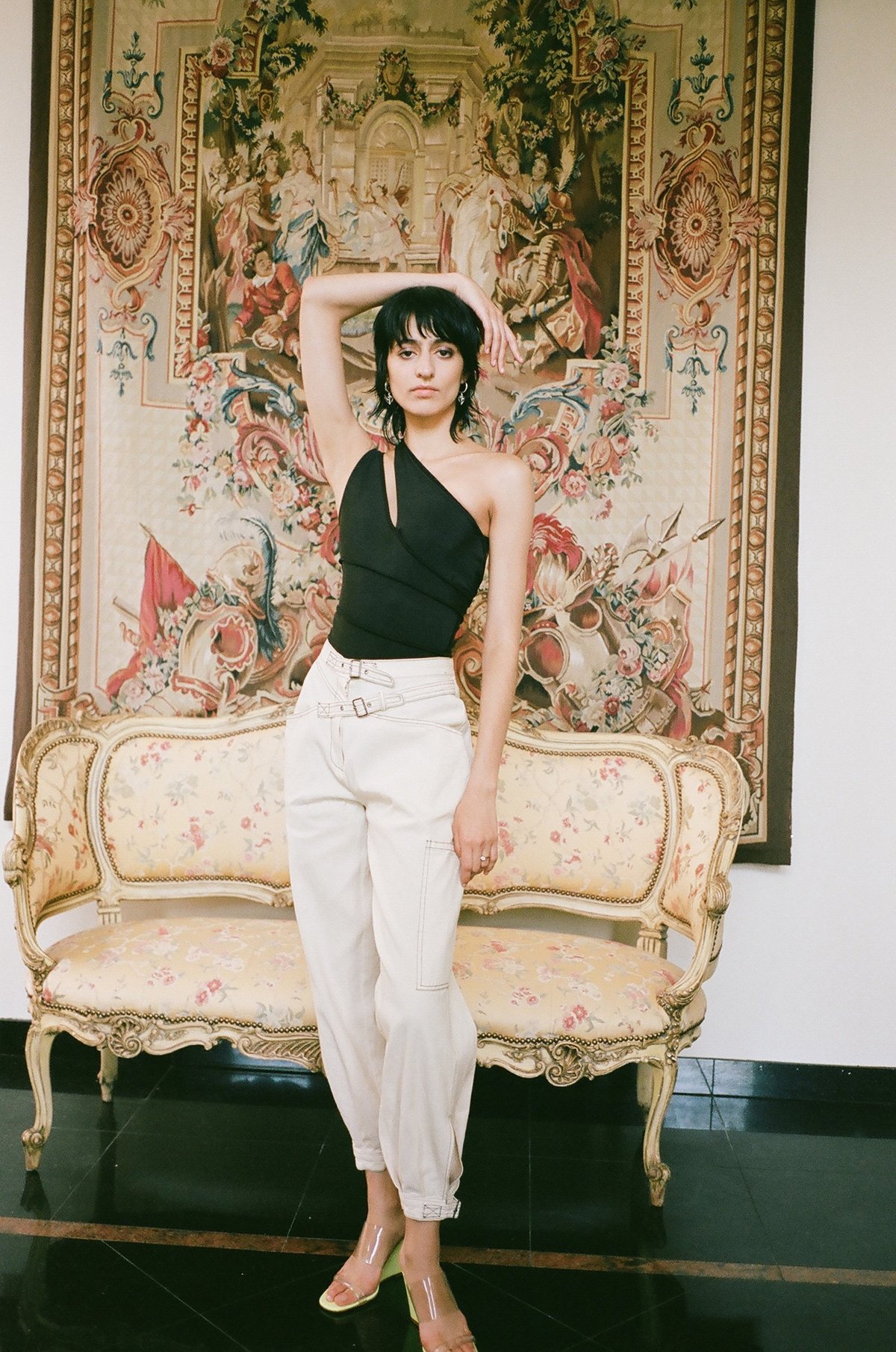 Overall Office Spiral Suit - Black  - Image 5 of 7